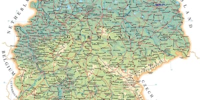 Oznakowane karty Niemczech